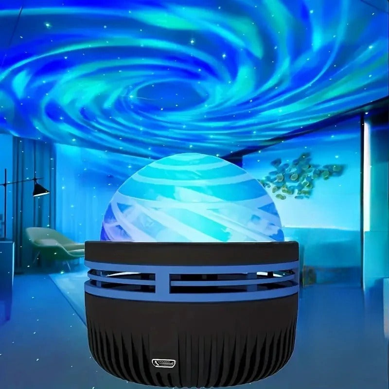 LED Starry Northern Projector Light , 14 Lighting Effect With Remote Control