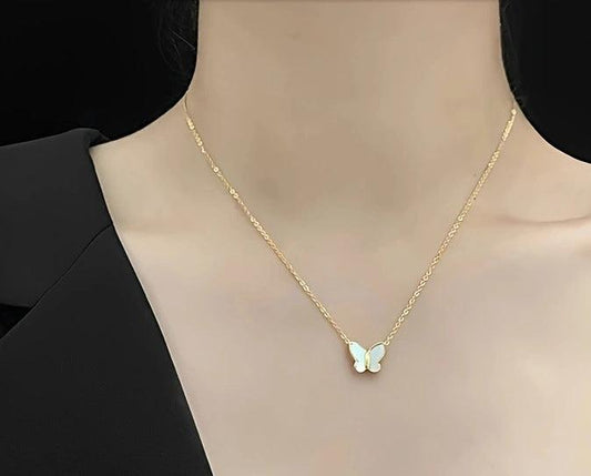 Butterfly Pendant Creative Simple Women's Clavicle Chain