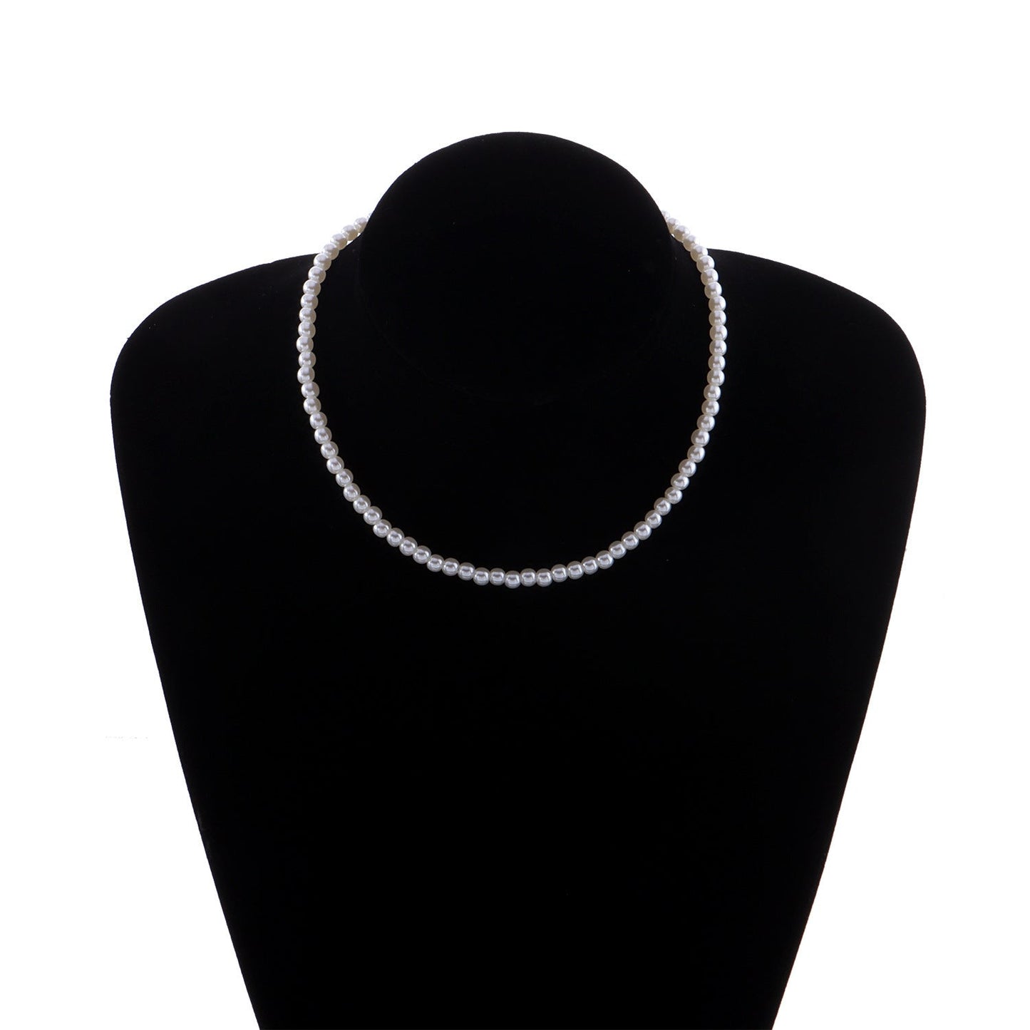 Simple Graceful Bright Pearl Necklace Women